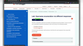 Cybersecurity cert prep: Lab 15 (Auth) — timing attacks with requests to enumerate login/password