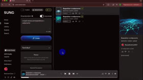 Suno. Create music using a neural network