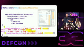 Daniel Bohannon & Sabajete Elezaj: MaLDAPtive — LDAP Obfuscation and De-Obfuscation