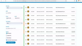 Using the OONI Explorer Search Tool