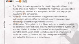 Benefits and risks of using AI in media