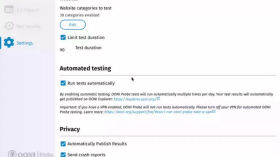 Automated OONI Probe testing