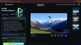 Kling AI. Generate video with neural networks