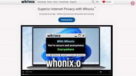 The secret to advanced anonymity! Install Whonix